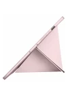 Samsung Galaxy X610 Tab S9 FE Plus 12.4 Kılıf Kalemlikli Mars Tablet Kılıfı - Rose Gold
