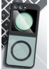 Samsung Galaxy Z Flip 6 Kılıf Blur Fold Magsafe Kapak - Siyah