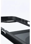 Samsung Galaxy Z Flip 6 Kılıf Blur Fold Magsafe Kapak - Siyah