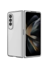 Samsung Galaxy Z Fold 3 Kılıf Fold Element Kapak - Gümüş