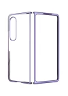 Samsung Galaxy Z Fold 3 Kılıf Fold Element Kapak - Mor