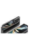 Samsung Galaxy Z Fold 3 Kılıf Fold TPU Silikon - Şeffaf