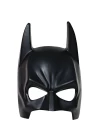 Siyah Renk Çocuk Boy Arkadan Lastikli Batman Maskesi Yarasa Adam