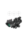 Spike 4X32 Kırmızı Işıklı Dürbün 4X32