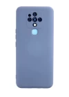Tecno Camon 16 Kılıf Nano içi Kadife Silikon - Gri