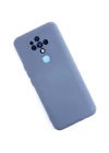 Tecno Camon 16 Kılıf Nano içi Kadife Silikon - Gri