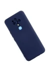Tecno Camon 16 Kılıf Nano içi Kadife Silikon - Lacivert