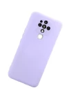 Tecno Camon 16 Kılıf Nano içi Kadife Silikon - Lila