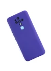 Tecno Camon 16 Kılıf Nano içi Kadife Silikon - Mor