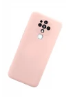 Tecno Camon 16 Kılıf Nano içi Kadife Silikon - Pudra