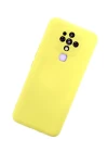 Tecno Camon 16 Kılıf Nano içi Kadife Silikon - Sarı