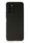 Tecno Camon 18 Kılıf First Silikon - Siyah