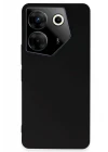 Tecno Camon 20 Pro 5G Kılıf First Silikon - Siyah