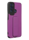 Tecno Pova Neo Kılıf Mega Standlı Silikon - Mor