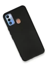 Tecno Spark 7T Kılıf First Silikon - Siyah