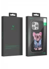 Venco iPhone 11 Cute Desenli Kapak - Siyah