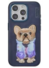 Venco iPhone 15 Pro Max Cute Desenli Kapak - Lacivert