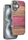 Venco iPhone 16 Wave Kapak - Pembe