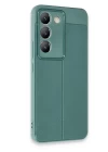Vivo V30 Lite 4G Kılıf Auto Focus Kapak - Koyu Yeşil