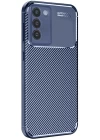 Vivo V30 Lite 4G Kılıf Auto Focus Karbon Kapak - Lacivert