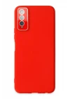 Vivo Y11S Kılıf Lansman Glass Kapak - Kırmızı
