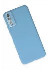 Vivo Y11S Kılıf Lansman Glass Kapak - Mavi