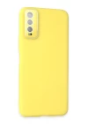 Vivo Y11S Kılıf Lansman Glass Kapak - Sarı