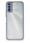 Vivo Y11S Kılıf Montreal Silikon Kapak - Gri