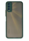 Vivo Y11S Kılıf Montreal Silikon Kapak - Yeşil