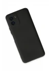 Vivo Y15S Kılıf First Silikon - Siyah