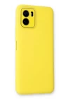 Vivo Y15S Kılıf Lansman Glass Kapak - Sarı