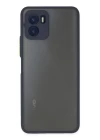 Vivo Y15S Kılıf Montreal Silikon Kapak - Lacivert