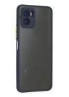 Vivo Y15S Kılıf Montreal Silikon Kapak - Lacivert