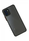 Vivo Y15S Kılıf Montreal Silikon Kapak - Siyah
