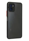 Vivo Y15S Kılıf Montreal Silikon Kapak - Siyah