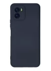 Vivo Y15S Kılıf Nano içi Kadife Silikon - Lacivert