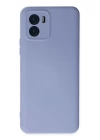 Vivo Y15S Kılıf Nano içi Kadife Silikon - Lila