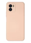 Vivo Y15S Kılıf Nano içi Kadife Silikon - Pudra