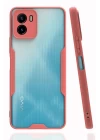 Vivo Y15S Kılıf Platin Silikon - Pembe