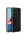 Vivo Y18 Kılıf Volet Silikon - Siyah