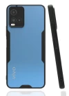 Vivo Y21S Kılıf Platin Silikon - Siyah