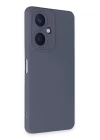 Vivo Y27 Kılıf Nano içi Kadife Silikon - Gri