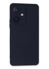 Vivo Y27 Kılıf Nano içi Kadife Silikon - Lacivert