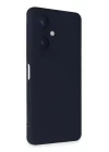 Vivo Y27 Kılıf Nano içi Kadife Silikon - Lacivert
