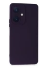 Vivo Y27 Kılıf Nano içi Kadife Silikon - Mor