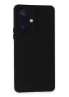 Vivo Y27 Kılıf Nano içi Kadife Silikon - Siyah