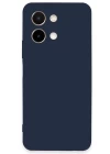 Vivo Y28 Kılıf First Silikon - Lacivert