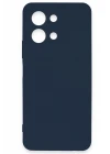 Vivo Y28 Kılıf First Silikon - Lacivert