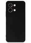 Vivo Y28 Kılıf First Silikon - Siyah