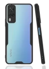 Vivo Y53S Kılıf Platin Silikon - Siyah